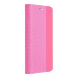 OEM Samsung Galaxy S23 Ultra telefon tok, könyvtok, oldalra nyíló tok, mágnesesen záródó, SM-S918, rózsaszín, Sensitive Book