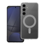 OEM Samsung Galaxy S24 FE 5G hátlaptok, telefon tok, MagSafe kompatibilis, átlátszó, Mag Cover