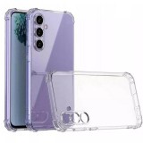 OEM Samsung Galaxy S24 Plus 5G (S24+ 5G) szilikon tok, hátlaptok, telefon tok, erősített sarkokkal, átlátszó, Anti Shock, 1.5mm