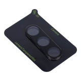 OEM Samsung Galaxy S24 Plus 5G (S24+ 5G) üvegfólia, tempered glass, edzett, 3D, kamera védő, lencsevédő, fekete