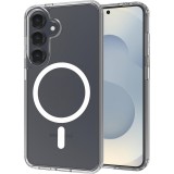 OEM Samsung Galaxy S25 FE 5G hátlaptok, telefon tok, MagSafe kompatibilis, átlátszó, Anti Shock Mag Case, 1.5mm