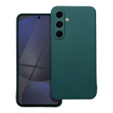 OEM Samsung Galaxy S25 FE 5G szilikon tok, telefon tok, hátlaptok, matt, zöld, Matt case