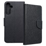 OEM Samsung Galaxy S25 Plus 5G (S25+ 5G) könyvtok, fliptok, telefon tok, bankkártyatartós, mágneszáras, fekete, Fancy