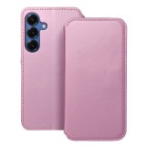 OEM Samsung Galaxy S25 Plus 5G (S25+ 5G) könyvtok, fliptok, telefon tok, bankkártyatartós, mágneszáras, rózsaszín, Dual Pocket