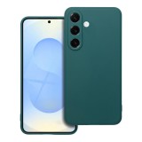 OEM Samsung Galaxy S25 Plus 5G (S25+ 5G) szilikon tok, hátlaptok, telefon tok, matt, zöld
