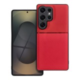 OEM Samsung Galaxy S25 Ultra 5G hátlap tok, telefon tok, stílusos, prémium, piros, Noble Case