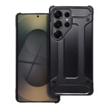 OEM Samsung Galaxy S25 Ultra 5G hátlap tok, telefon tok, ütésálló, fekete, Armor