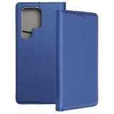 OEM Samsung Galaxy S25 Ultra 5G könyvtok, fliptok, telefon tok, bankkártyatartós, mágneszáras, sötétkék, Smart Case book