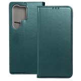 OEM Samsung Galaxy S25 Ultra 5G könyvtok, fliptok, telefon tok, mágneszáras, bankkártyatartós, zöld, Smart Magnetic