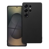 OEM Samsung Galaxy S25 Ultra 5G szilikon tok, hátlaptok, telefon tok, matt, fekete