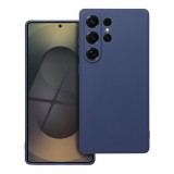 OEM Samsung Galaxy S25 Ultra 5G szilikon tok, hátlaptok, telefon tok, matt, sötétkék