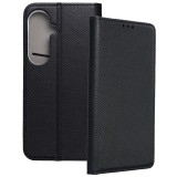 OEM Samsung Galaxy S26 5G könyvtok, fliptok, telefon tok, bankkártyatartós, mágneszáras, fekete, Smart Case book