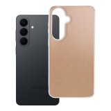 OEM Samsung Galaxy S26 Plus 5G szilikon tok, hátlaptok, telefon tok, csillámos, arany, Glitter