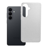 OEM Samsung Galaxy S26 Plus 5G szilikon tok, hátlaptok, telefon tok, csillámos, ezüst, Glitter