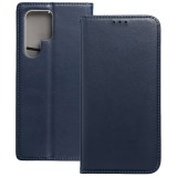 OEM Samsung Galaxy S26 Ultra 5G könyvtok, fliptok, telefon tok, mágneszáras, bankkártyatartós, sötétkék, Smart Magnetic