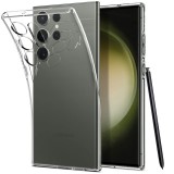 OEM Samsung Galaxy S26 Ultra 5G szilikon tok, hátlaptok, telefon tok, vastag, kamera védelemmel, átlátszó, 2mm
