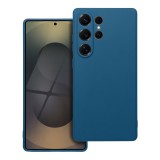 OEM Samsung Galaxy S26 Ultra 5G szilikon tok, telefon tok, hátlaptok, matt, kék, Matt case