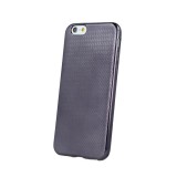 OEM Samsung Galaxy S7 szilikon tok, hátlaptok, telefon tok, karbon mintás, szürke