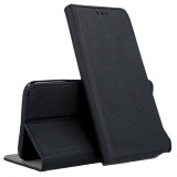 OEM Samsung Galaxy Xcover 3 könyvtok, fliptok, telefon tok, mágneszáras, bankkártyatartós, fekete