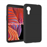 OEM Samsung Galaxy Xcover 5 szilikon tok, hátlaptok, telefon tok, matt, fekete