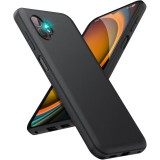 OEM Samsung Galaxy Xcover7 Pro 5G szilikon tok, hátlaptok, telefon tok, matt, fekete