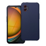 OEM Samsung Galaxy Xcover7 Pro 5G szilikon tok, telefon tok, hátlaptok, matt, kék, Matt case