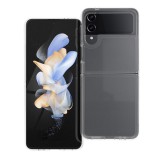 OEM Samsung Galaxy Z Flip4 5G hátlap tok, telefon tok, kemény, átlátszó, Shell case
