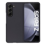 OEM Samsung Galaxy Z Fold5 5G telefon tok, elő+hátlap tok, műanyag, matt, fekete, Slim