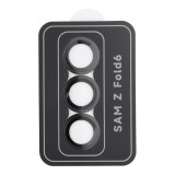 OEM Samsung Galaxy Z Fold6 5G üvegfólia, tempered glass, edzett, 3D, kamera védő, lencsevédő, fekete