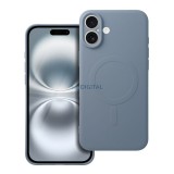 OEM SILICONE MAG COVER MagSafe-kompatibilis tok Samsung Galaxy A56 - világoskék