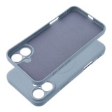 OEM SILICONE MAG COVER MagSafe-kompatibilis tok Samsung Galaxy S25 Plus - világoskék