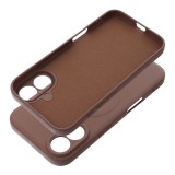 OEM SILICONE MAG COVER tok kompatibilis a MagSafe készülékkel az IPHONE 17 Air barna színű telefonhoz