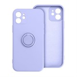 OEM SILICONE RING Case IPHONE 15 PRO MAX lila tok