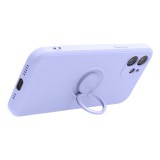 OEM SILICONE RING tok iPhone 16e - lila