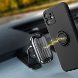 OEM SILICONE RING tok Xiaomi Redmi Note 14 Pro Plus - fekete