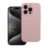 OEM SILICONE tok 2mm iPhone 16 Plus - rózsaszín
