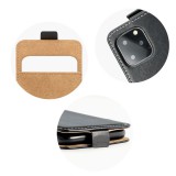 OEM SLIM FLEXI FRESH flip tok Samsung Galaxy S24 FE - fekete