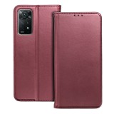 OEM SMART MAGNETO könyvtok Honor X8c - bordó