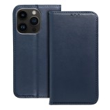 OEM SMART MAGNETO könyvtok iPhone 17 - tengerészkék