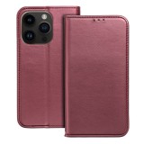 OEM SMART MAGNETO könyvtok iPhone Air - bordó