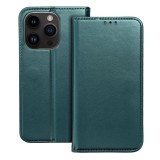 OEM SMART MAGNETO könyvtok iPhone Air - sötétzöld