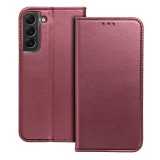 OEM SMART MAGNETO könyvtok Samsung Galaxy A36 - bordó