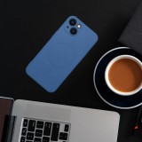 OEM Szilikon Mag Cover tok IPHONE 12 kék