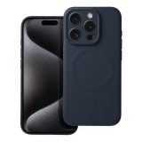OEM Szilikon Mag Cover tok Magsafe kompatibilis iPhone 15 PRO kék titánium