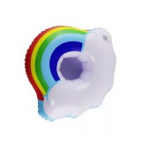 OEM Szivárványos felhős pohártartó úszógumi