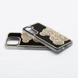 OEM TEDDY BEAR tok Samsung Galaxy S25 FE - arany színű