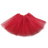 OEM Tüll szoknya Tütü Piros 28 cm