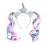 OEM Unikornis fejpánt, színes tincsekkel