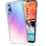OEM Vivo Y72 5G szilikon tok, hátlaptok, telefon tok, vékony, átlátszó, 0.5mm