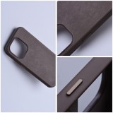 OEM Woven Mag Cover iPhone 13 PRO világosbarna tok